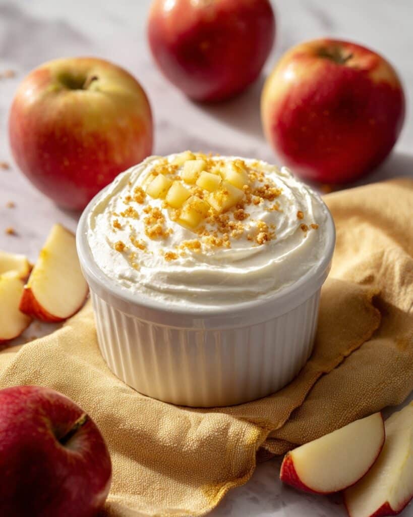 4 Ingredient Cottage Cheese Apple Dip Recipe