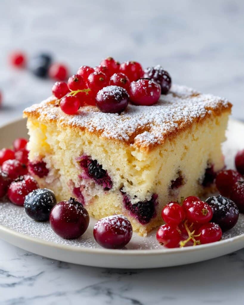 Cranberry Christmas Cake Recipe