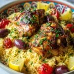 Mediterranean Chicken and Rice Bake Recipe
