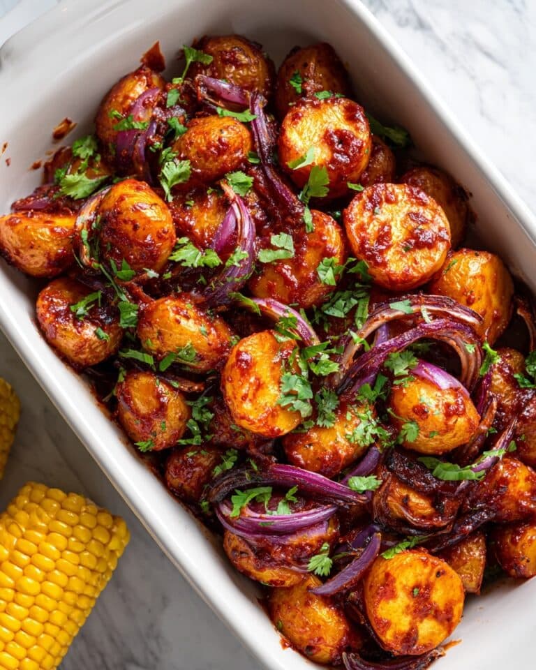 BBQ Chicken and Potato Bake Recipe