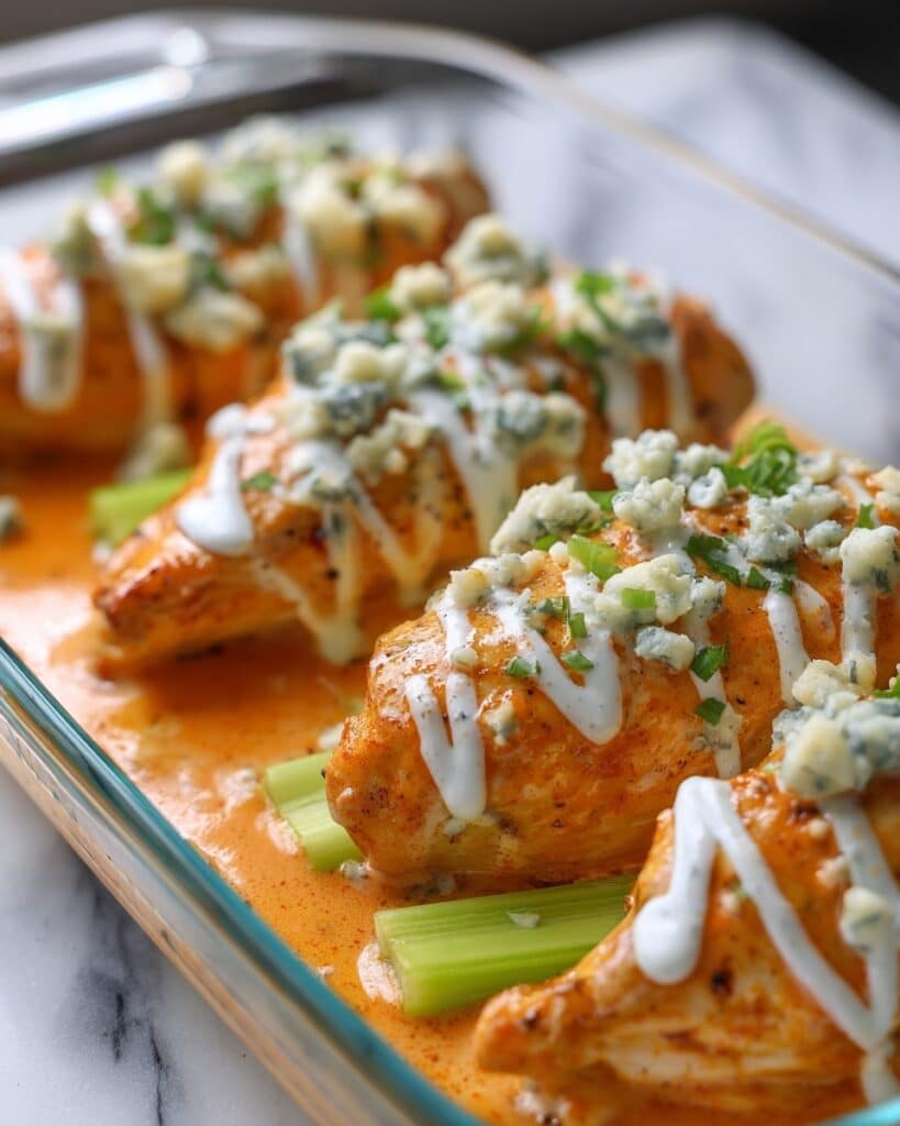 Buffalo Ranch Chicken Bake Recipe
