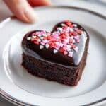 Dipped Heart Brownies Recipe