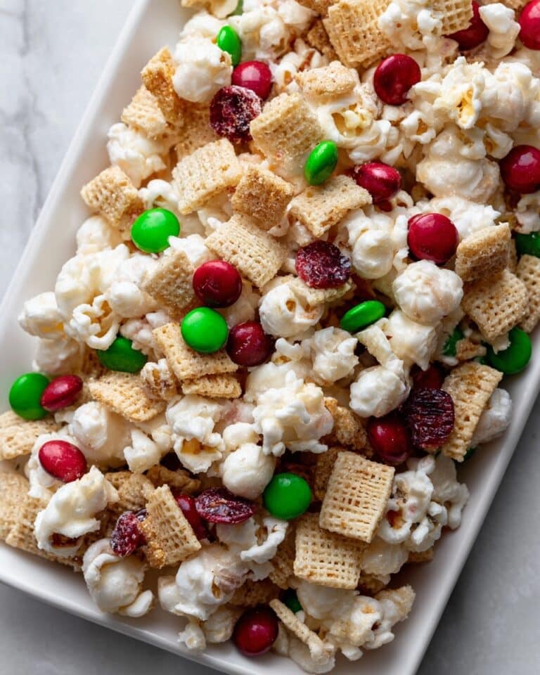 White Chocolate Reindeer Chow Recipe