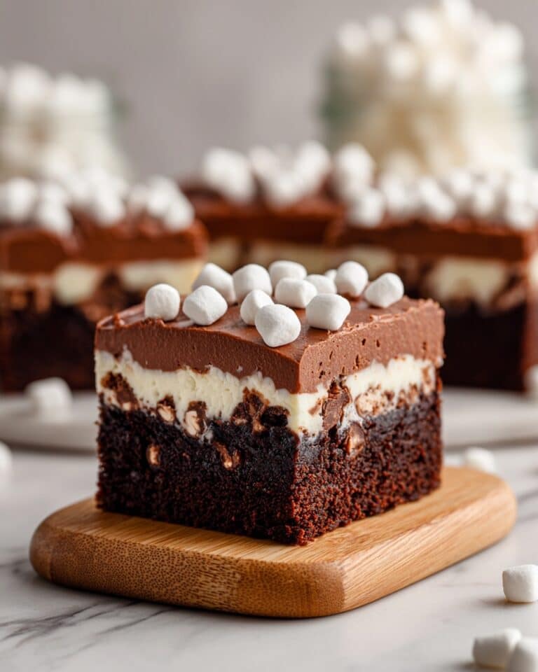 Hot Chocolate Poke Cake Recipe
