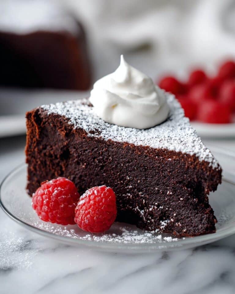 Flourless Chocolate Cake (Torta Caprese) Recipe