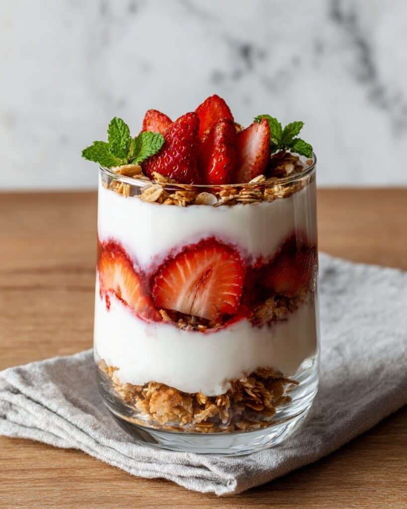 10-Minute Strawberry Yogurt Recipe