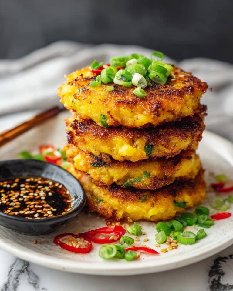 Gamjajeon Potato Cheese Pancakes Recipe