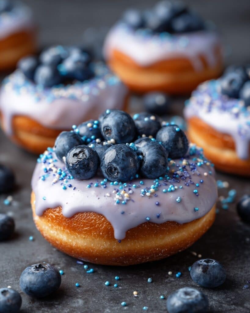 Blueberry Baked Donuts Recipe