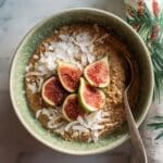 Warm Quinoa Porridge with Gingerbread Spice Recipe