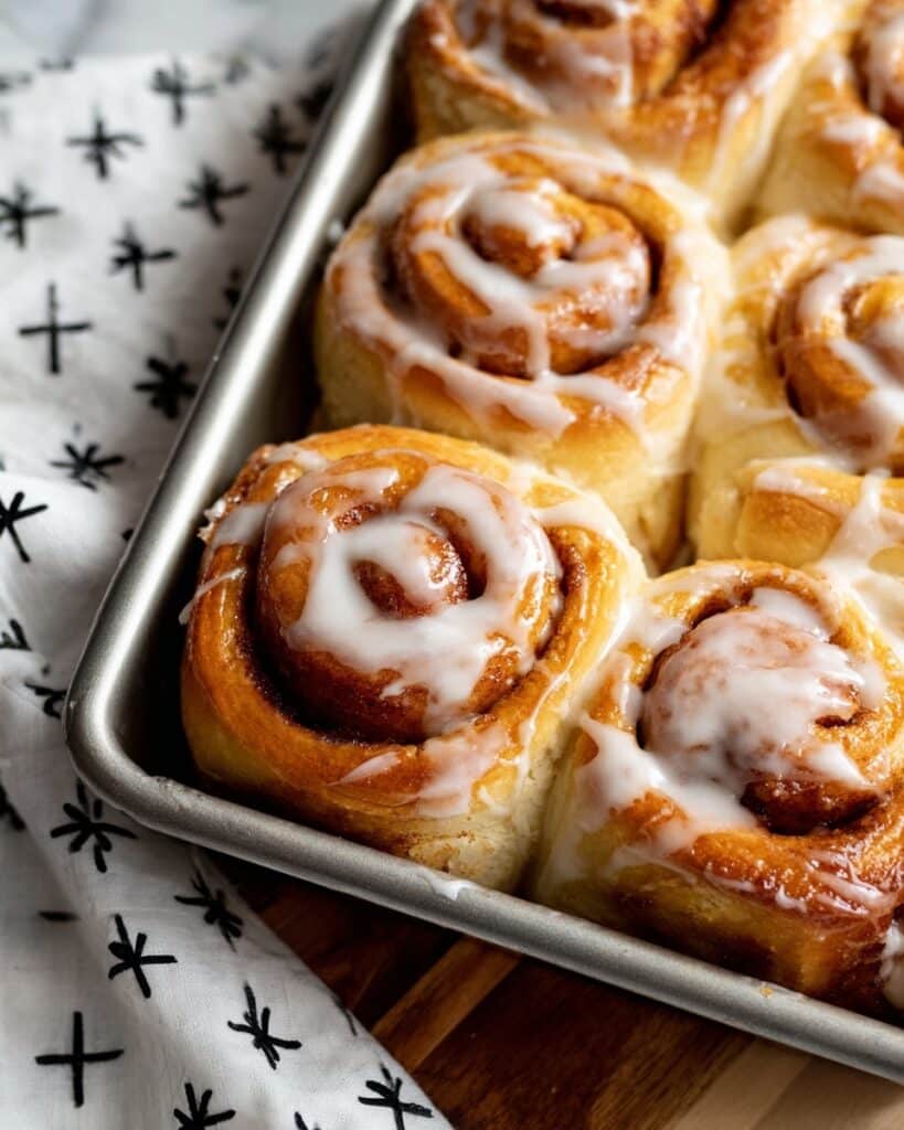 2 Ingredient Apple Cinnamon Roll Bake Recipe