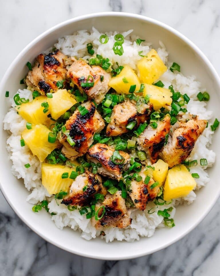 Tropical Pineapple Chicken & Rice Delight Recipe