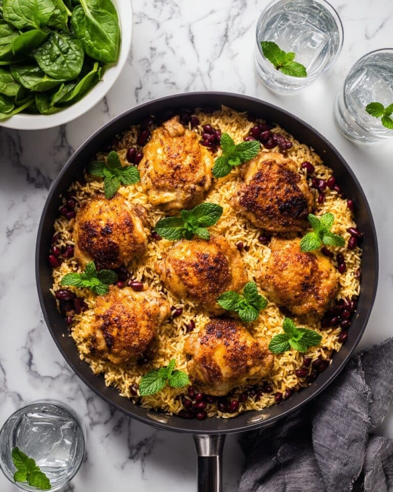 One Pot Jerk Chicken and Rice Recipe
