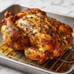 Herb-Roasted Chicken with Crispy Skin and Juicy Meat Recipe