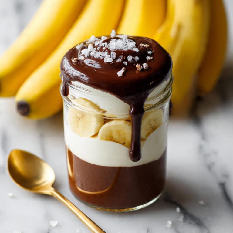 Chocolate Banana Peanut Butter Chia Pudding Recipe