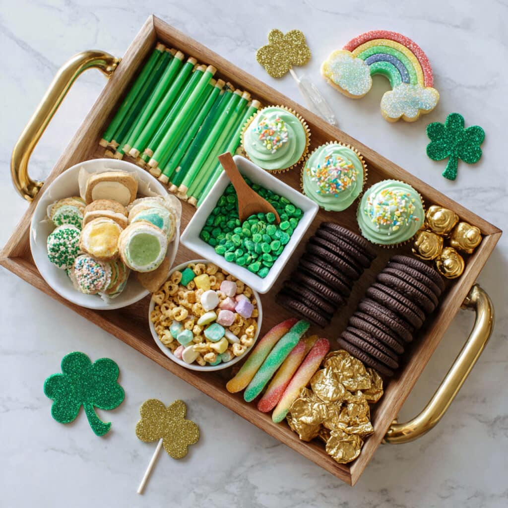 St. Patrick’s Day Green Snack Board Recipe