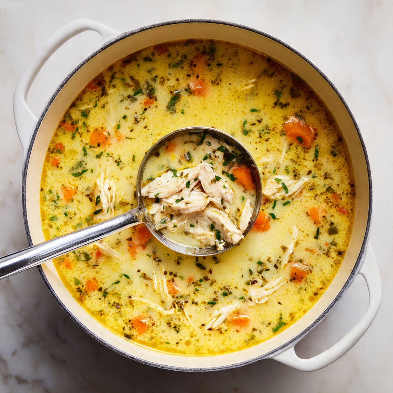 Lemon Chicken Orzo Soup Recipe - Recipe Image