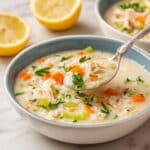 Greek Lemon Chicken Soup (Avgolemono) Recipe