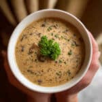 Homemade Cream of Mushroom Soup Recipe