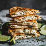 Cilantro-Lime Chicken Quesadillas Recipe