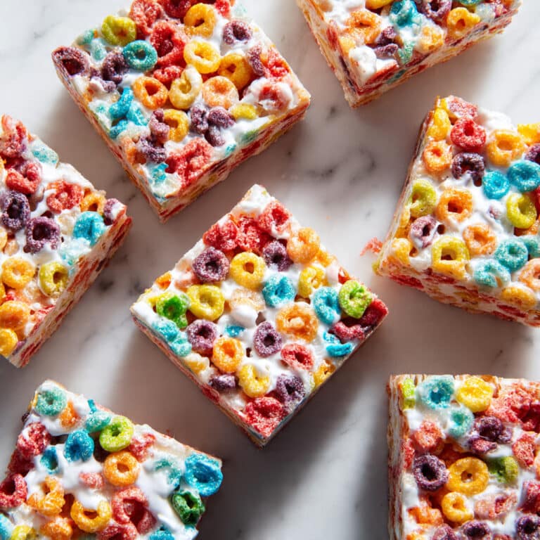 Fruity Pebbles Rice Krispie Treats Recipe