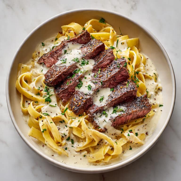 Creamy Steak Pasta Recipe