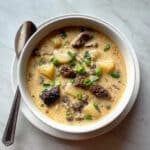 Creamy Steak and Potato Soup Recipe