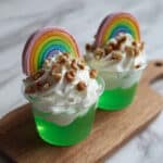 Rainbow Layered Jello Cups Recipe
