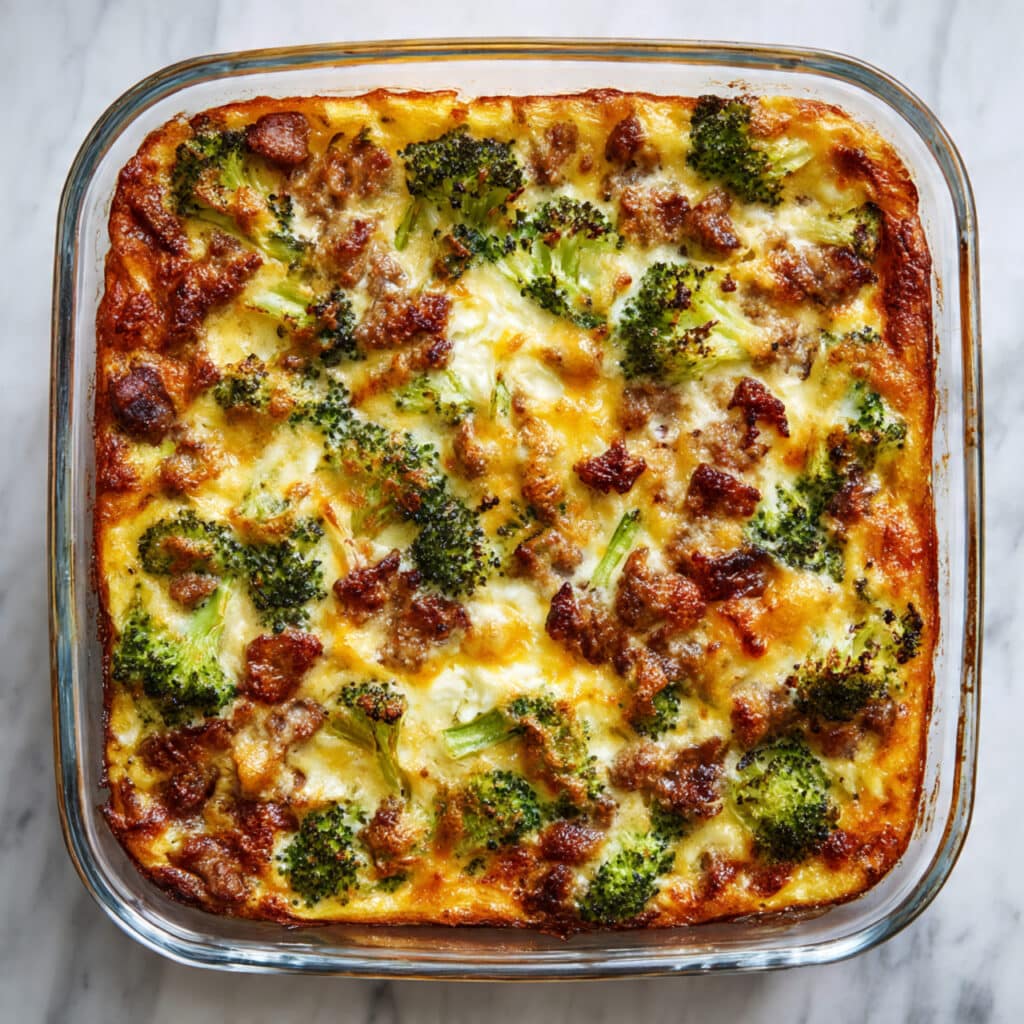 Sausage and Egg Breakfast Casserole Recipe