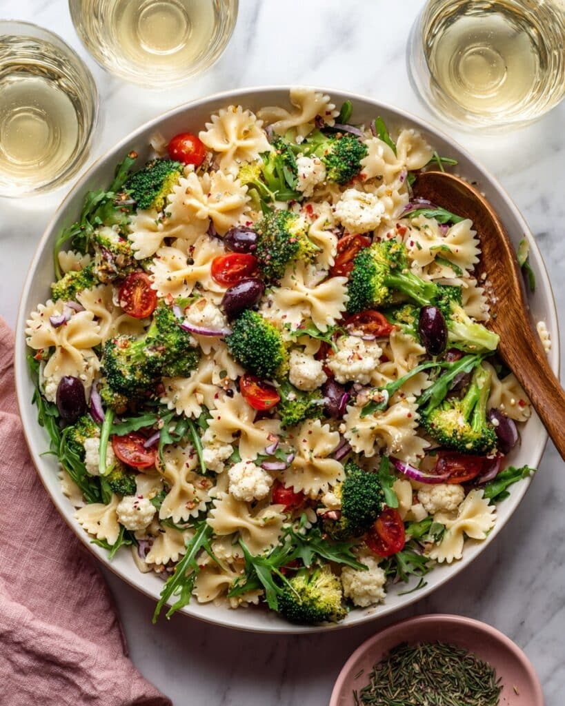 Creamy Italian Pasta Salad Recipe