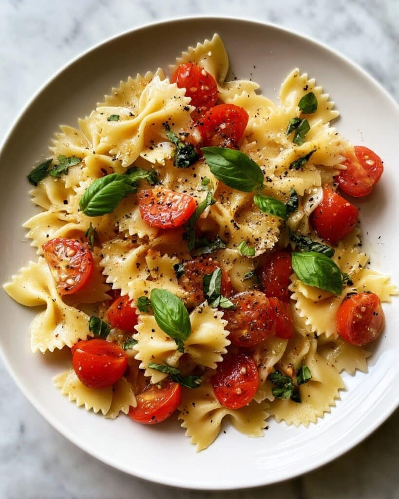 Delicious Bruschetta Pasta Salad Recipe