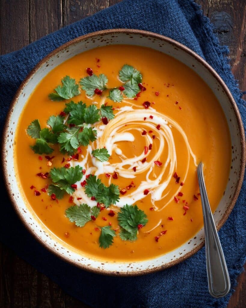 Turmeric Ginger Carrot Soup Recipe