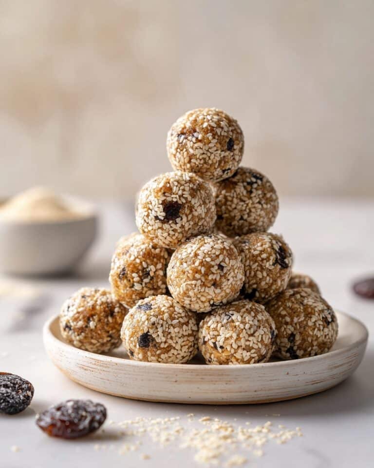 Healthy No-Bake Energy Balls with Dates and Nuts Recipe