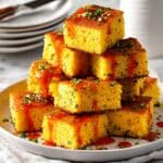 Homemade Cornbread with Maple Butter Topping Recipe
