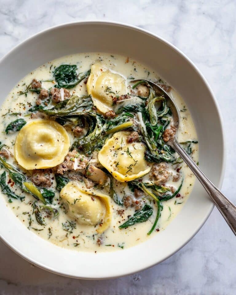 Sausage Tortellini Soup Recipe