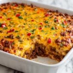 Hashbrown Casserole with Eggs & Cheese Recipe