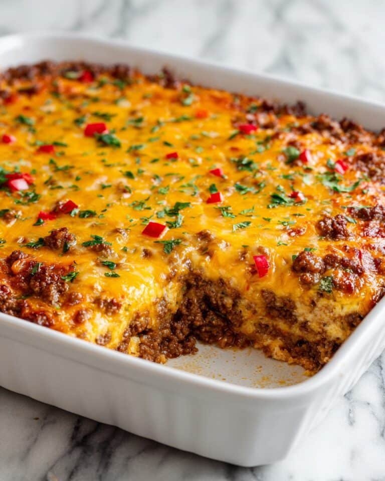 Hashbrown Casserole with Eggs & Cheese Recipe
