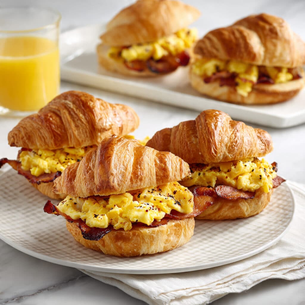 The Ultimate Brunch Croissant Sandwich Platter Recipe