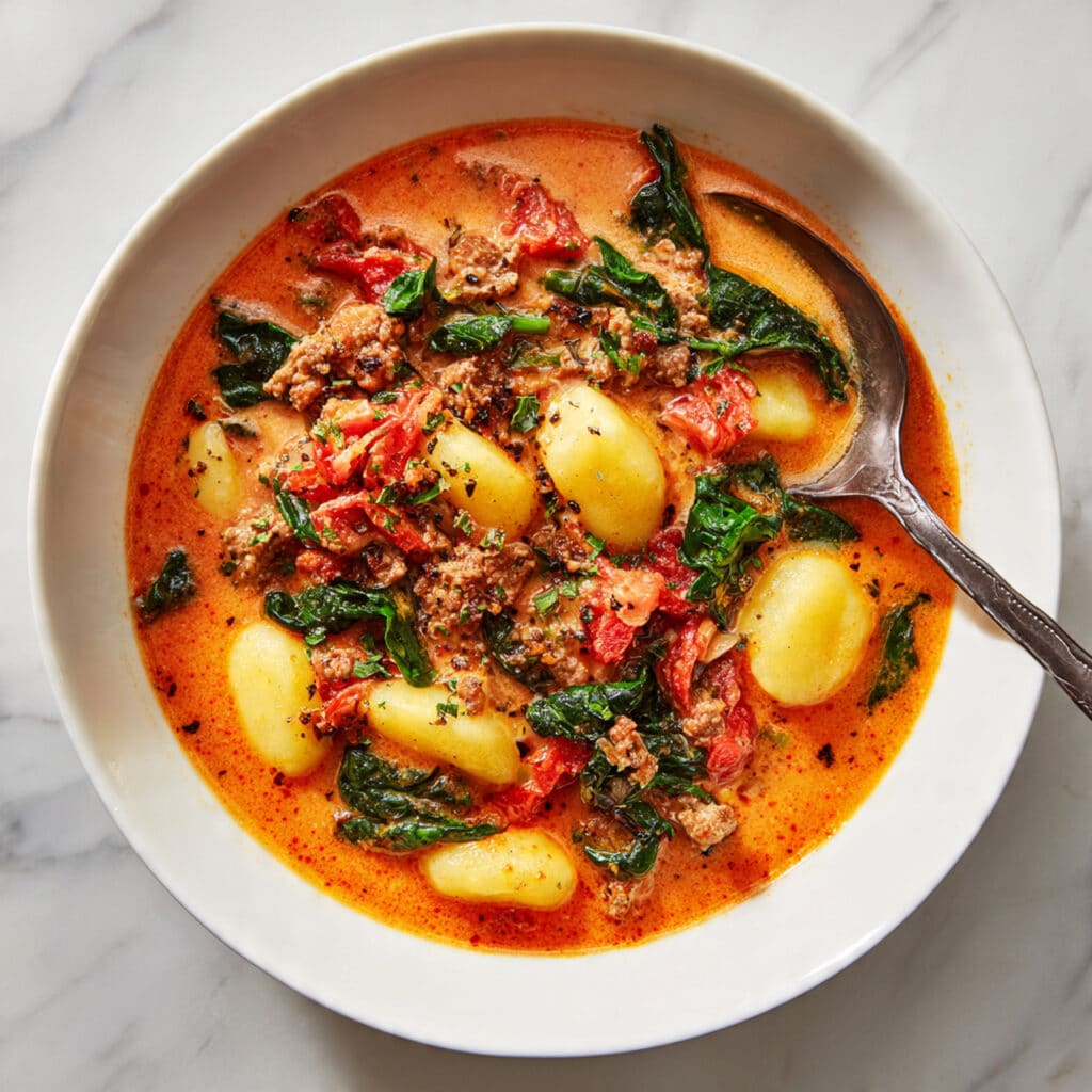 Sausage and Gnocchi Soup Recipe
