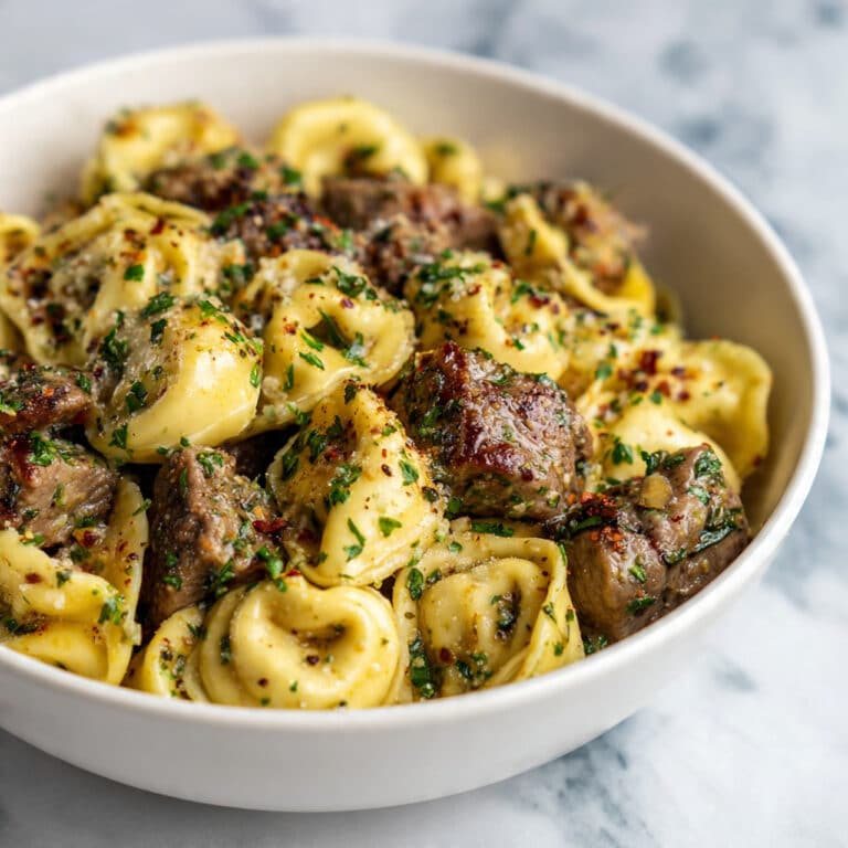 Cheesesteak Tortellini Bliss Recipe