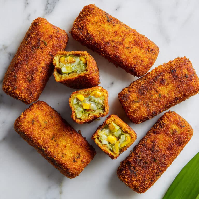 Cheesy Chicken Bread Pockets Recipe