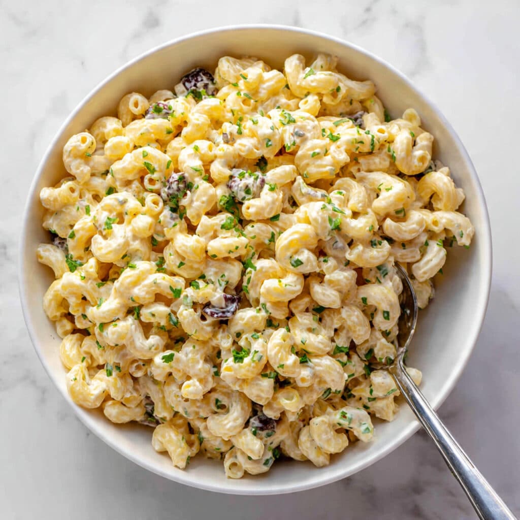 Deviled Egg Pasta Salad Recipe