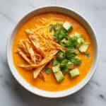 Chicken Tortilla Soup With Avocado Salsa Recipe