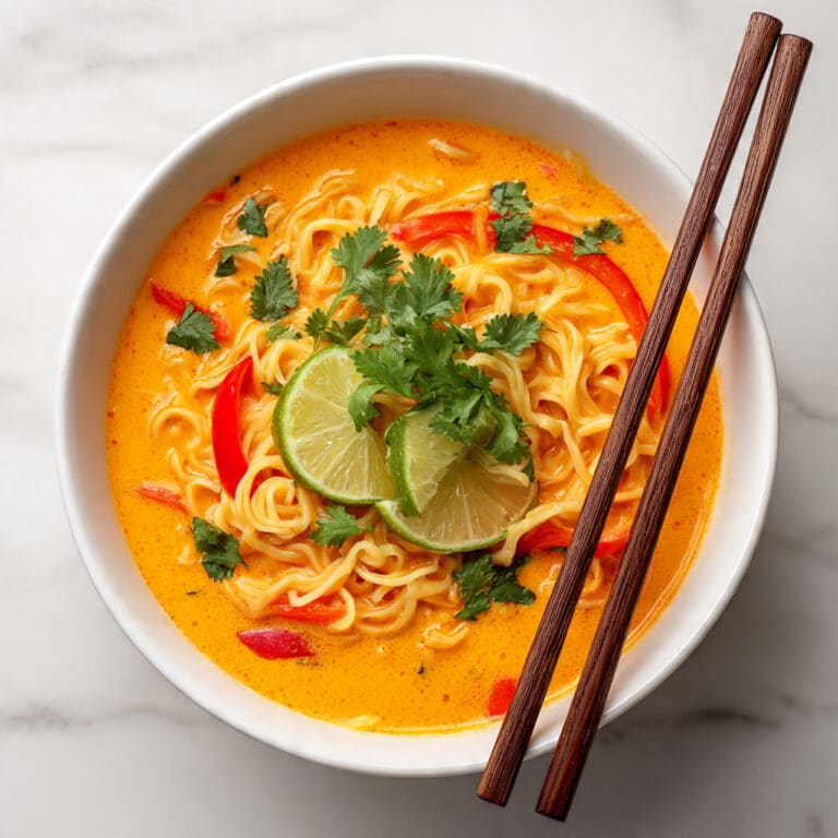 Creamy Chicken Ramen Soup Recipe