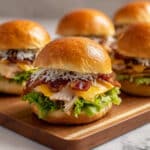 Maple Chicken Bacon Sliders Recipe