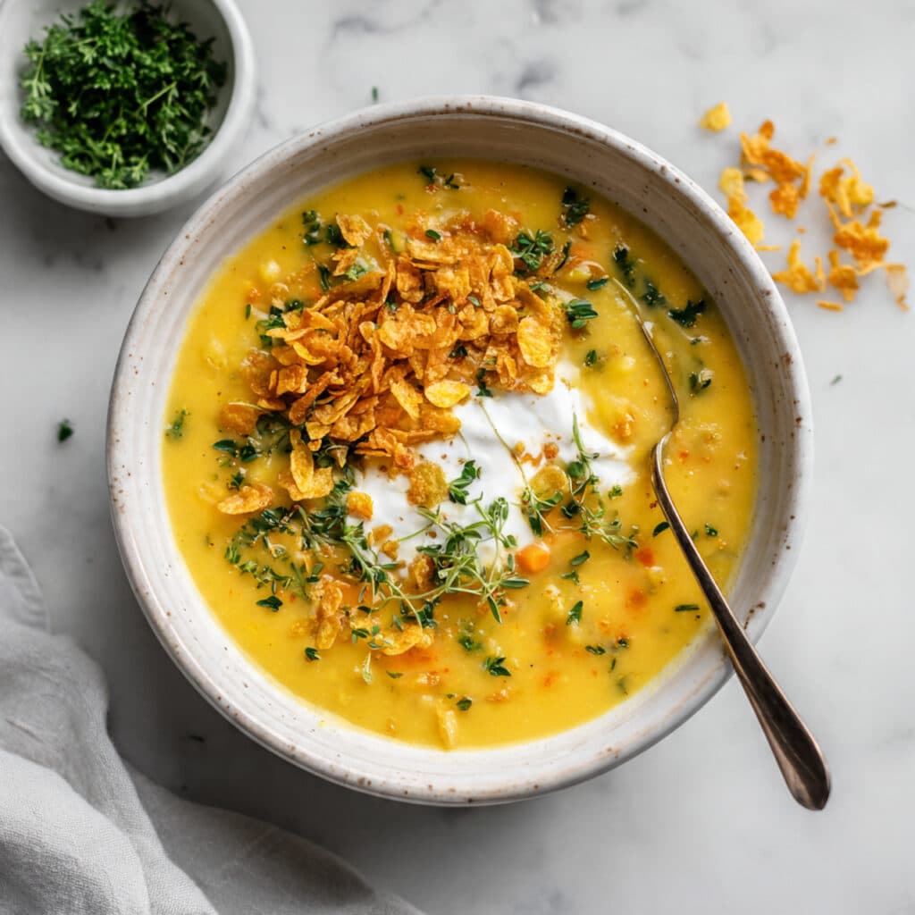 Mulligatawny Soup: Aromatic Indian-Spiced Chicken, Lentil, and Apple Soup Recipe