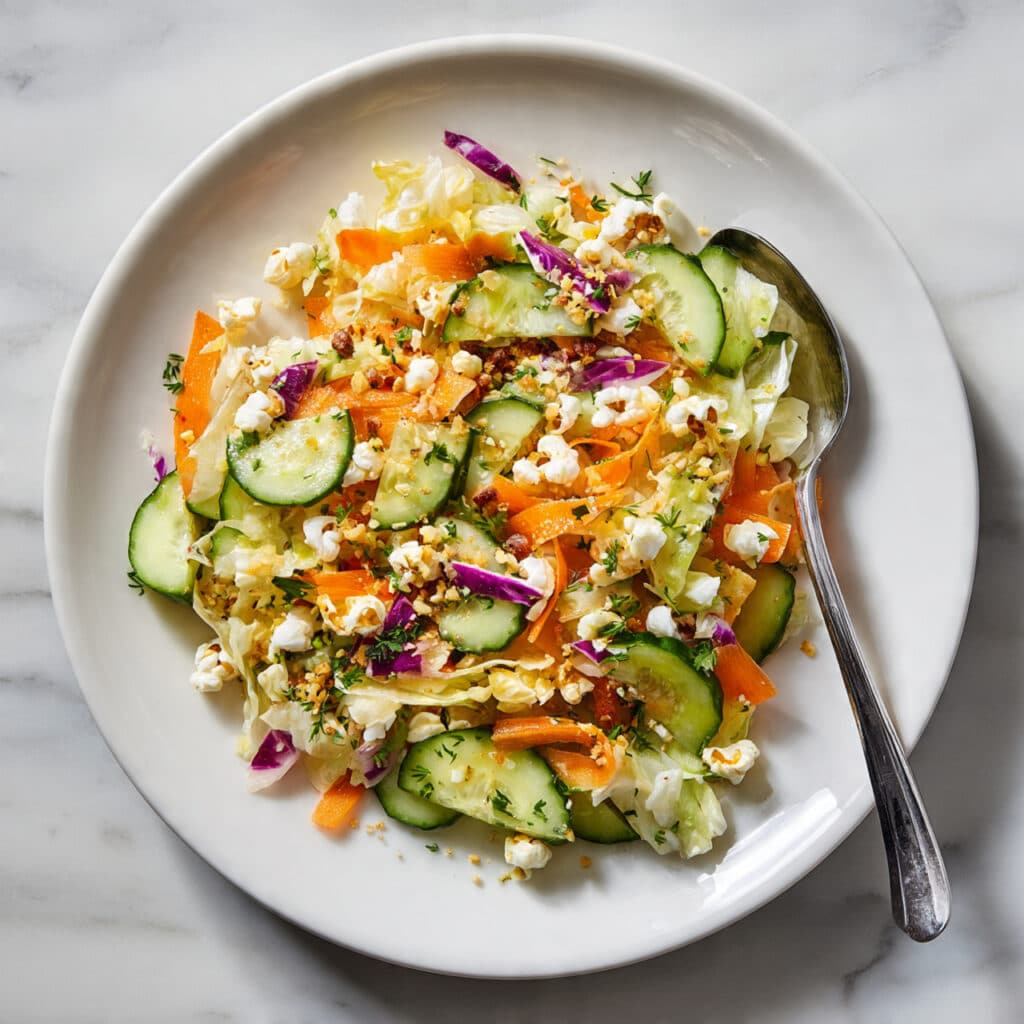 Popcorn Salad with Marshmallows and Peanuts Recipe
