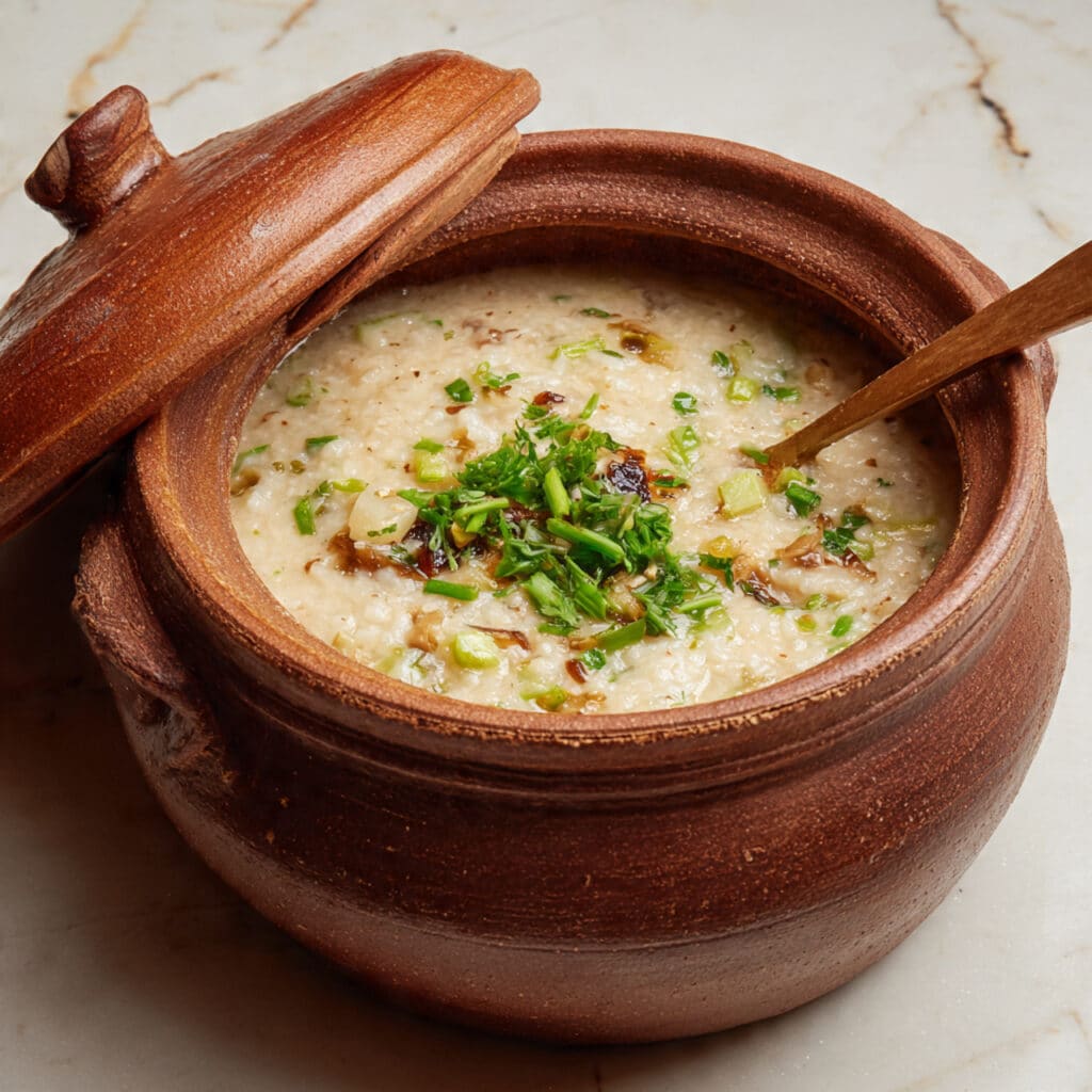 Century Egg & Lean Pork Congee: A Cantonese Classic Recipe