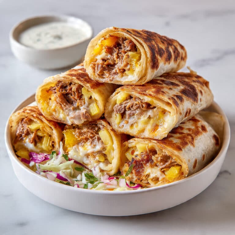 Reuben Stuffed Baked Taquitos Recipe