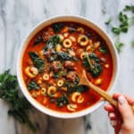 Minestrone Soup With Fresh Vegetables Recipe