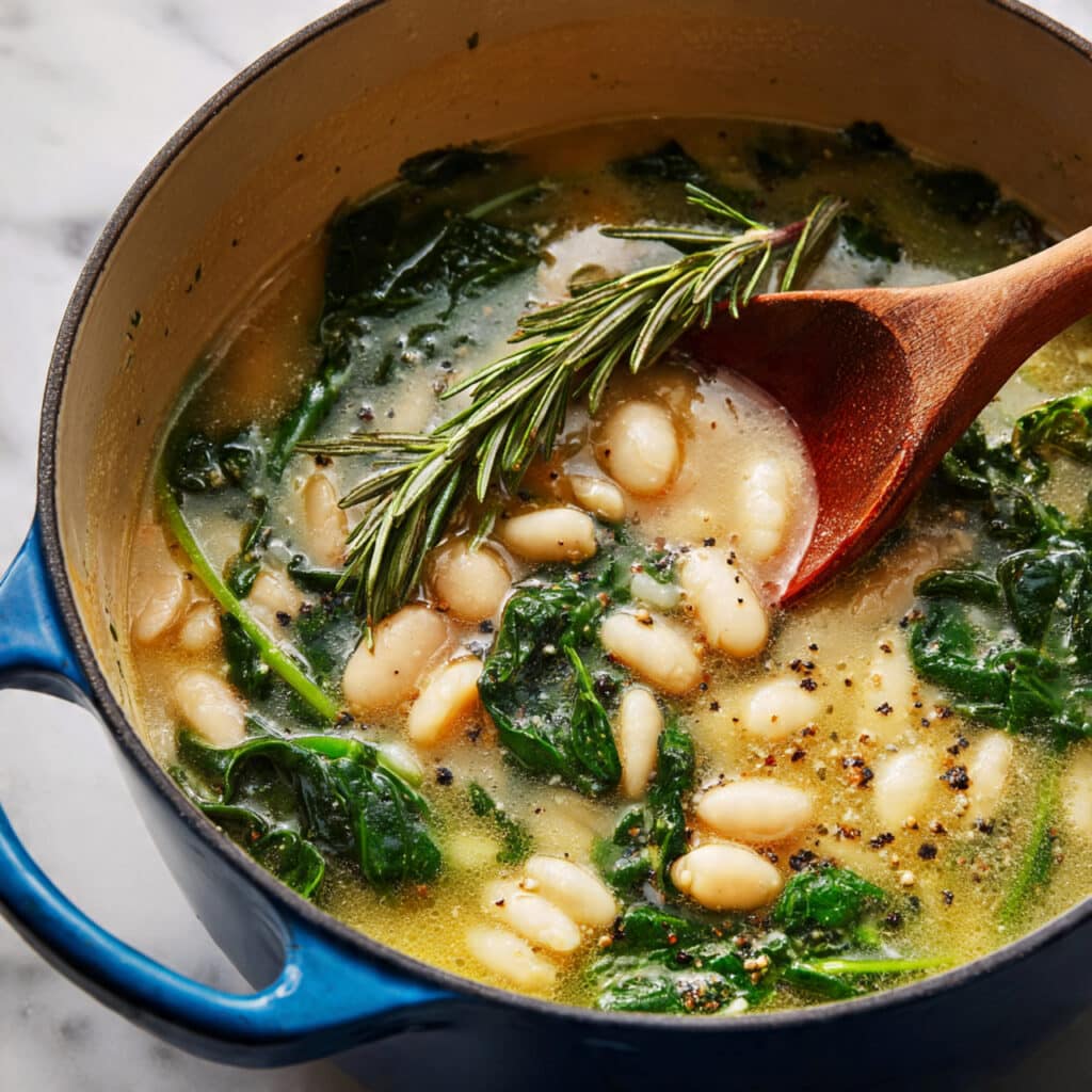 Spinach and White Bean Soup Recipe